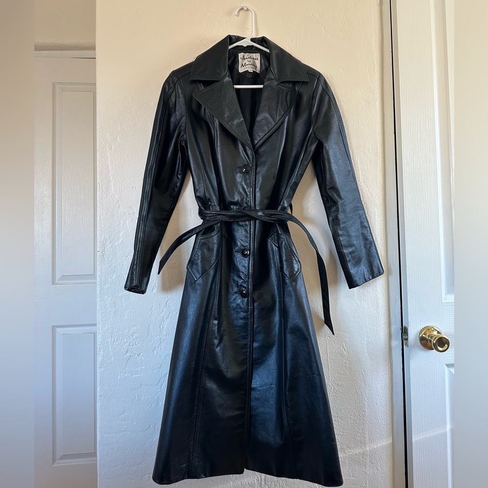 Leather Trench